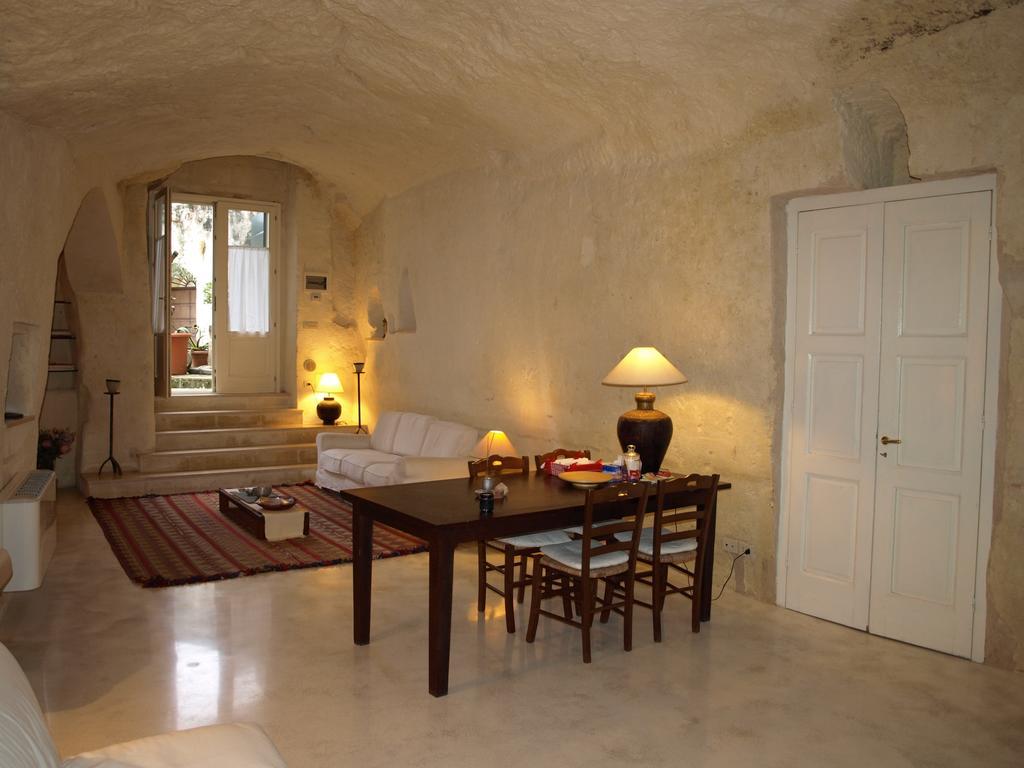 Apartmán Casa Grotta Le Terrazze Matera Pokoj fotografie